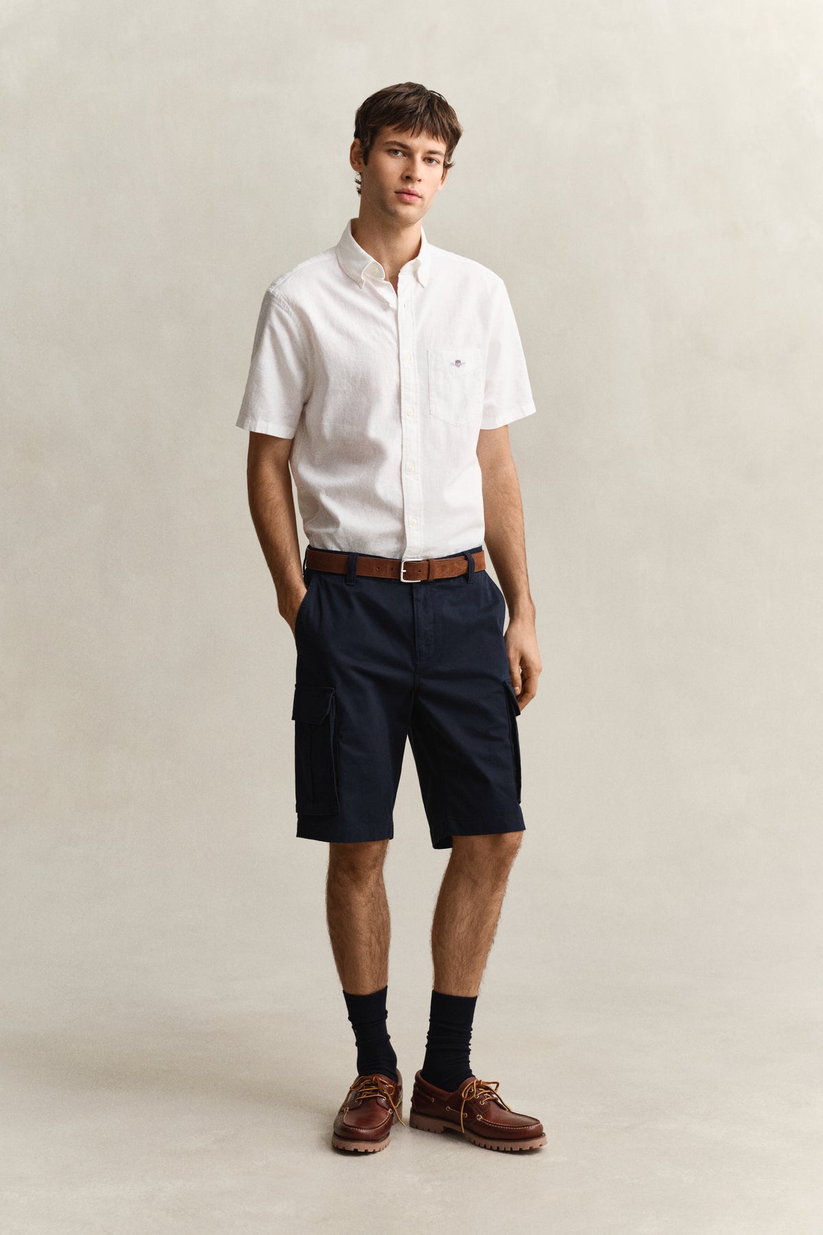 EVENING BLUE, Cargo Shorts BY GANT AU.
