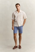 FADED DENIM, REG SUNFADED CHINO SHORTS, FRONT-VIEW BY GANT AU.