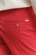 MODEL WEARING REG SUNFADED CHINO SHORTS