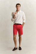 ROSE RED, REG SUNFADED CHINO SHORTS BY GANT AU.