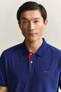 RICH NAVY, Contrast Polo Shirt, CLOSE-UP BY GANT AU.