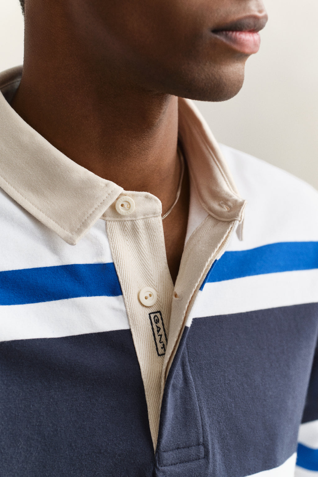 Block Striped Rugger