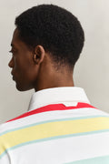 EGGSHELL, MULTI COLOR RUGGER, CLOSE-UP BY GANT AU.