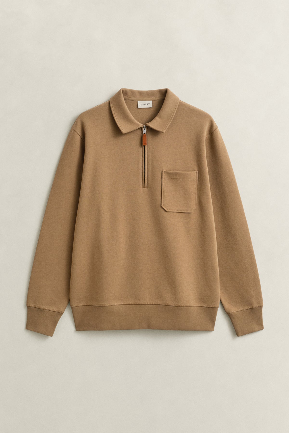 WARM KHAKI, PONTE DI ROMA HALFZIP BY GANT AU.