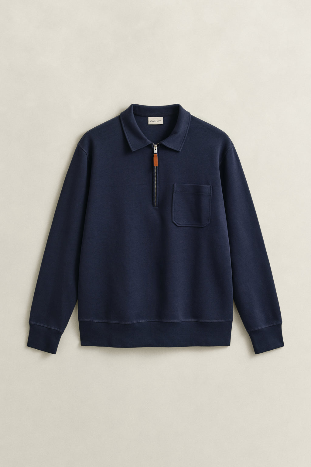 EVENING BLUE, PONTE DI ROMA HALFZIP, FLAT-LAY BY GANT AU.