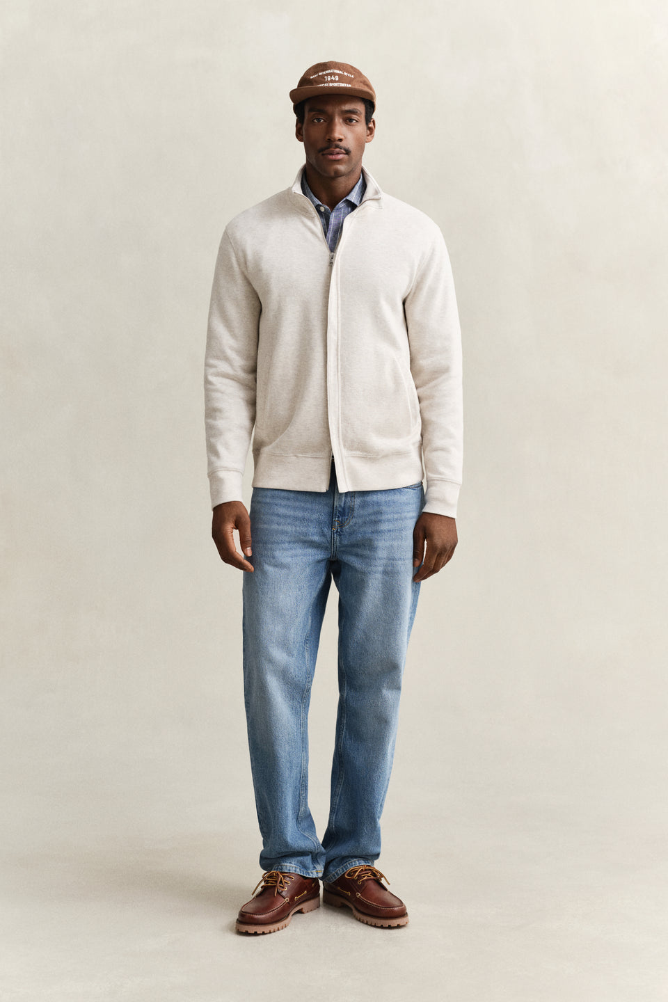 Sacker Rib Zip Sweatshirt