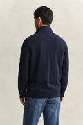 EVENING BLUE, LIGHT SACKER RIB FZ, BACK-VIEW BY GANT AU.