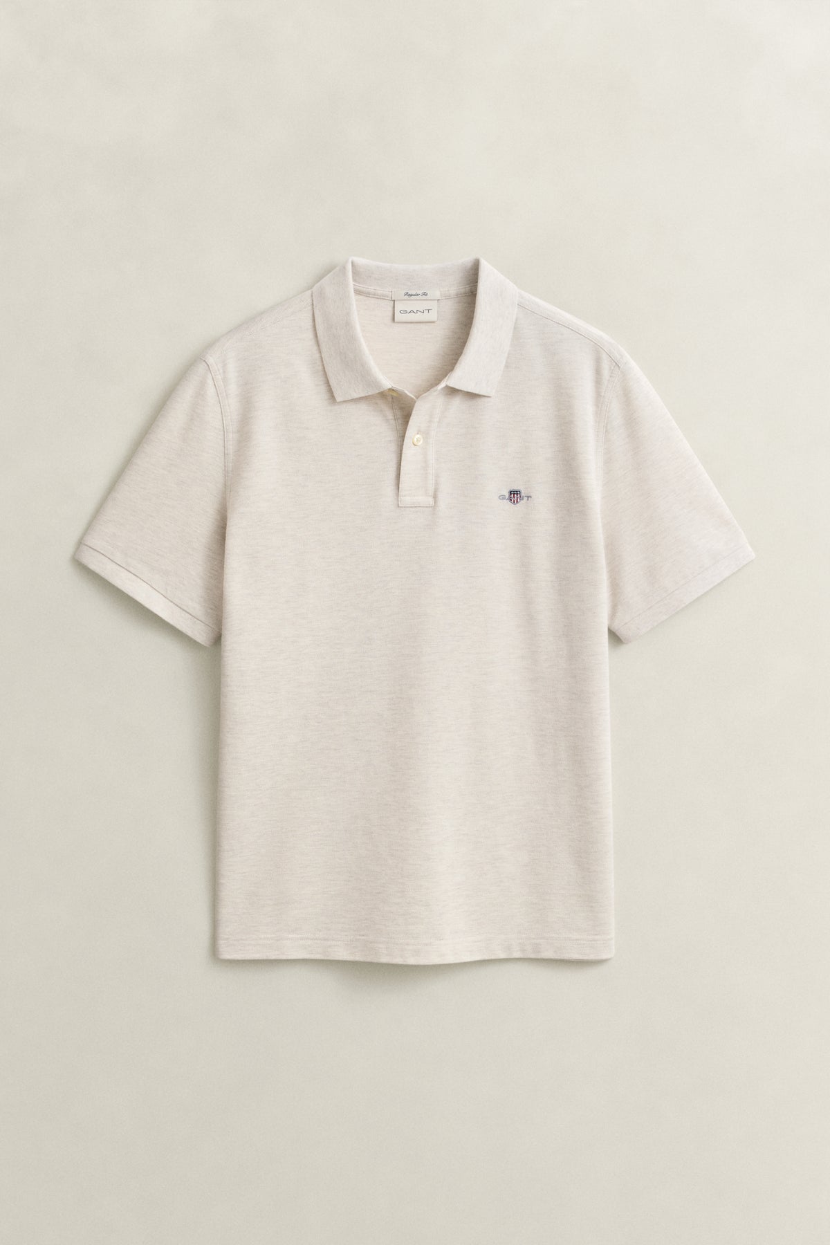 SEED MELANGE, Classic Regular Polo Shirt, FLAT-LAY BY GANT AU.