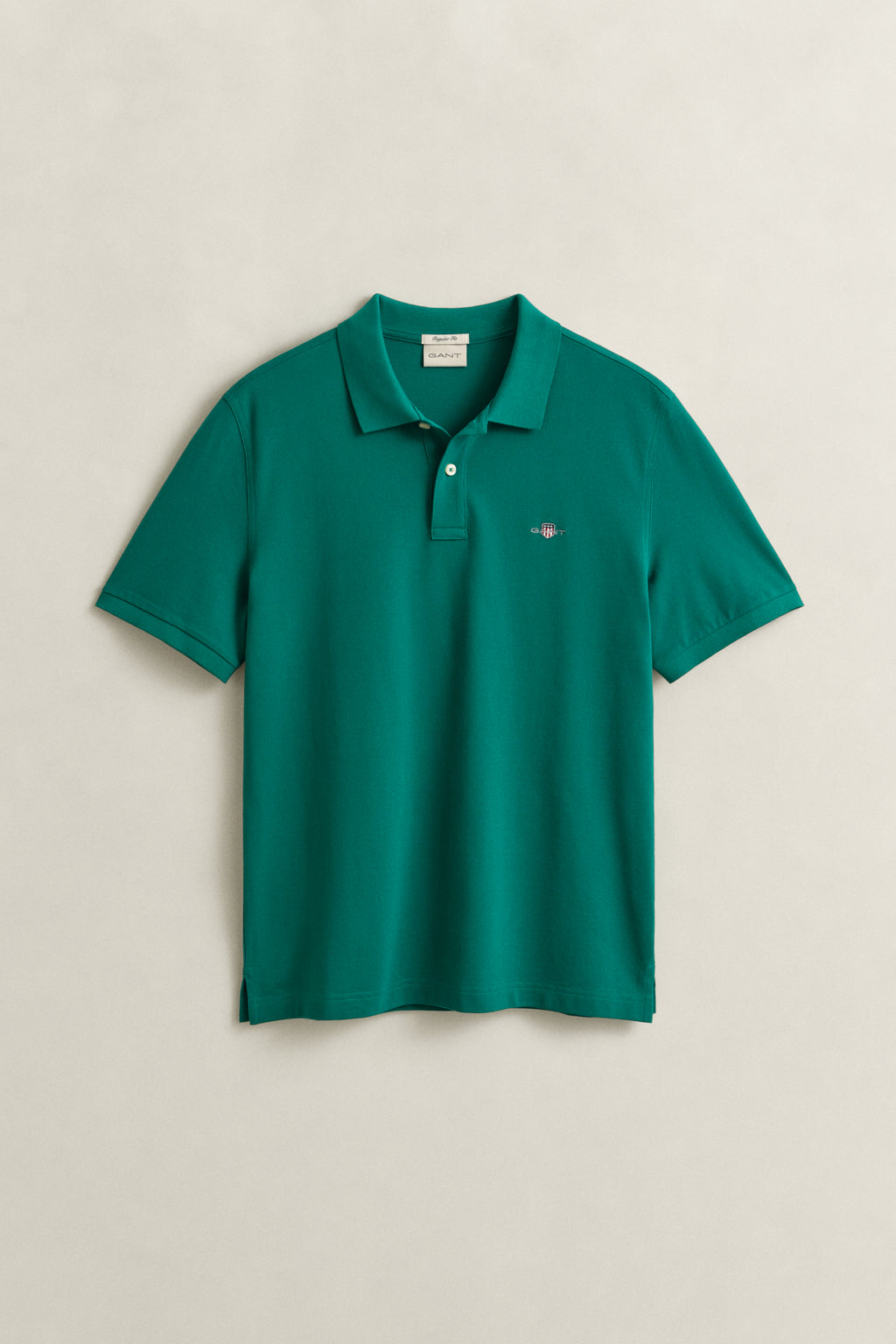 BOTANICAL HUE, Classic Regular Polo Shirt, FLAT-LAY BY GANT AU.