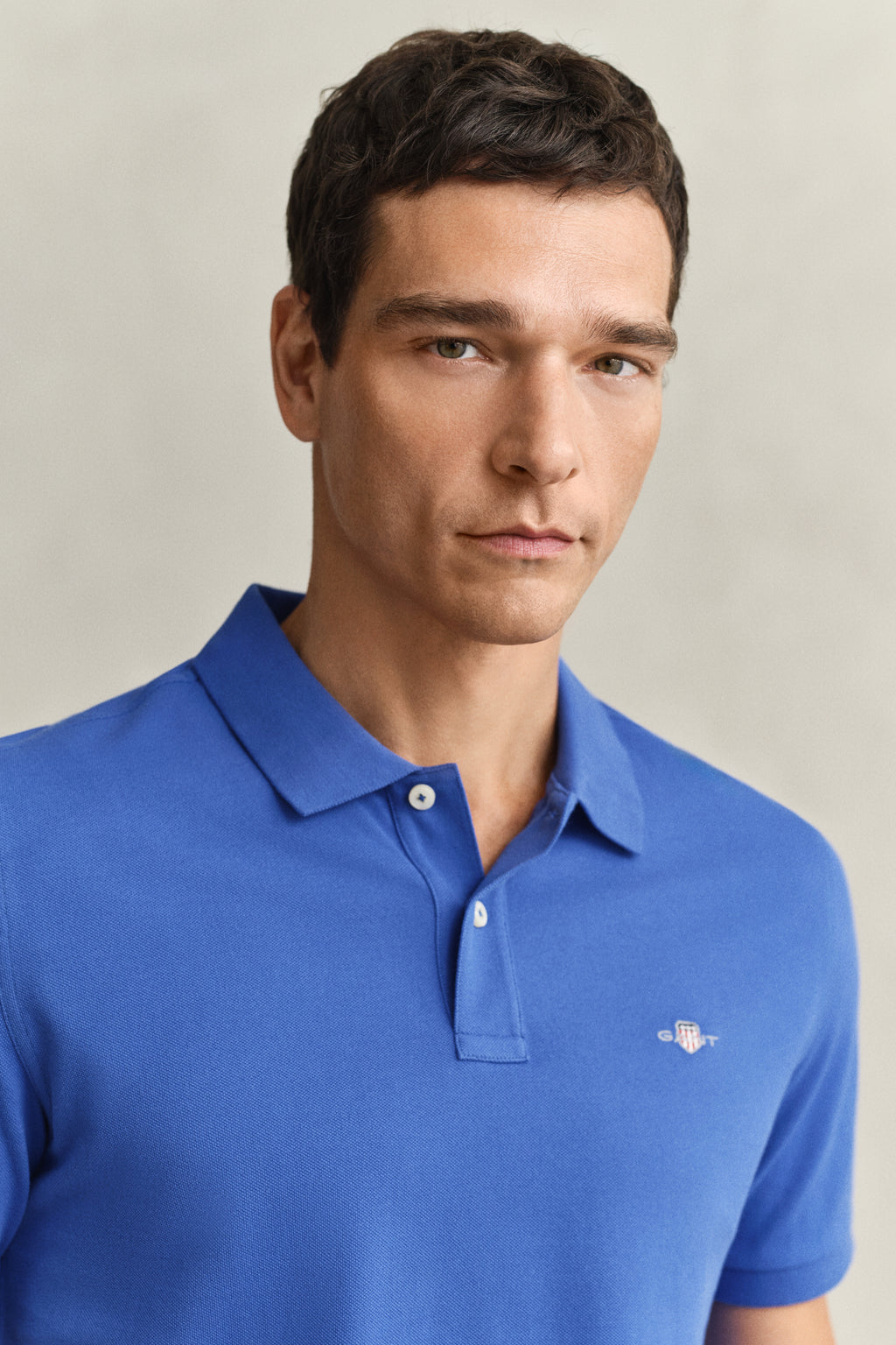 ROYAL BLUE, Classic Regular Polo Shirt, CLOSE-UP BY GANT AU.