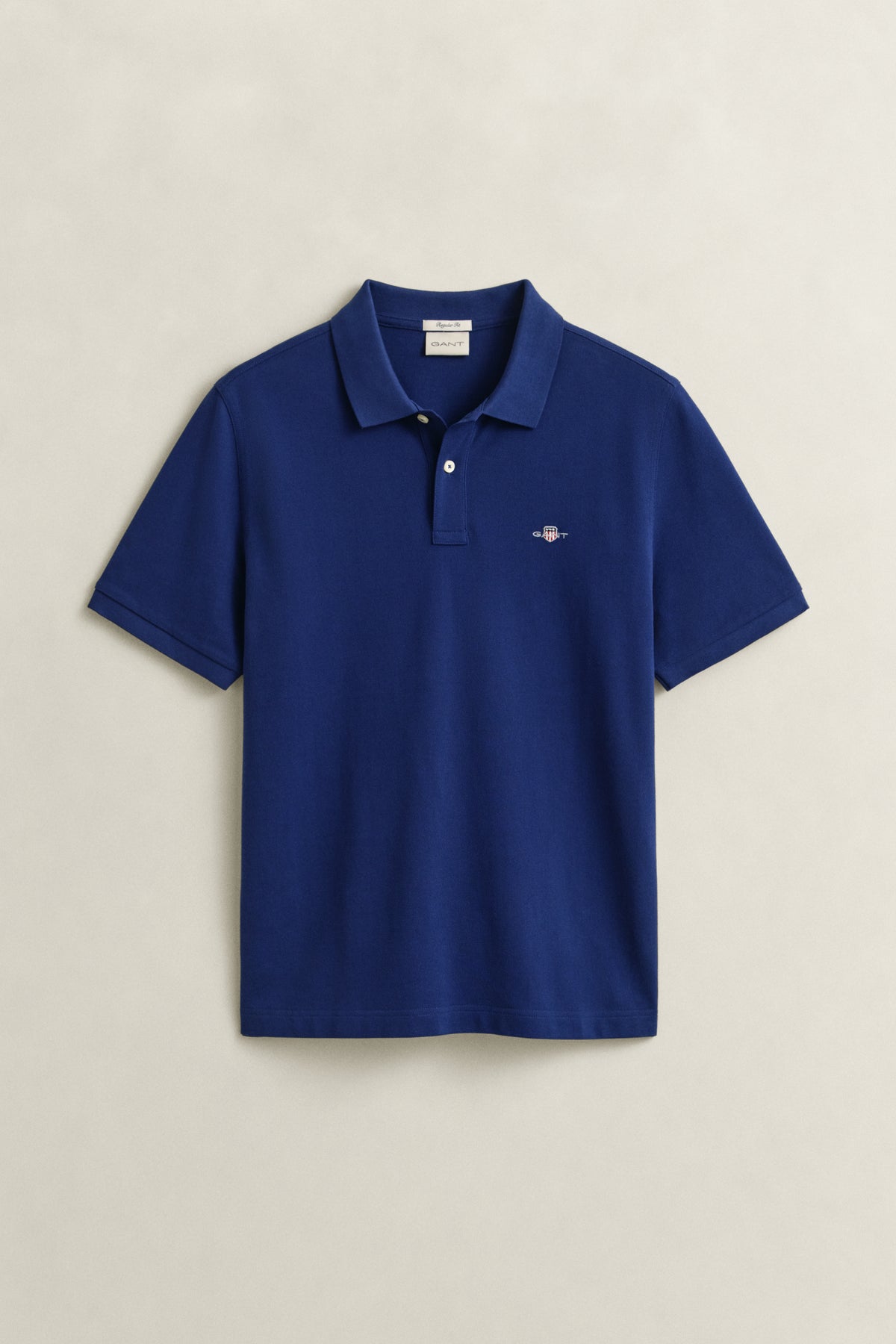 RICH NAVY, Classic Regular Polo Shirt, FLAT-LAY BY GANT AU.