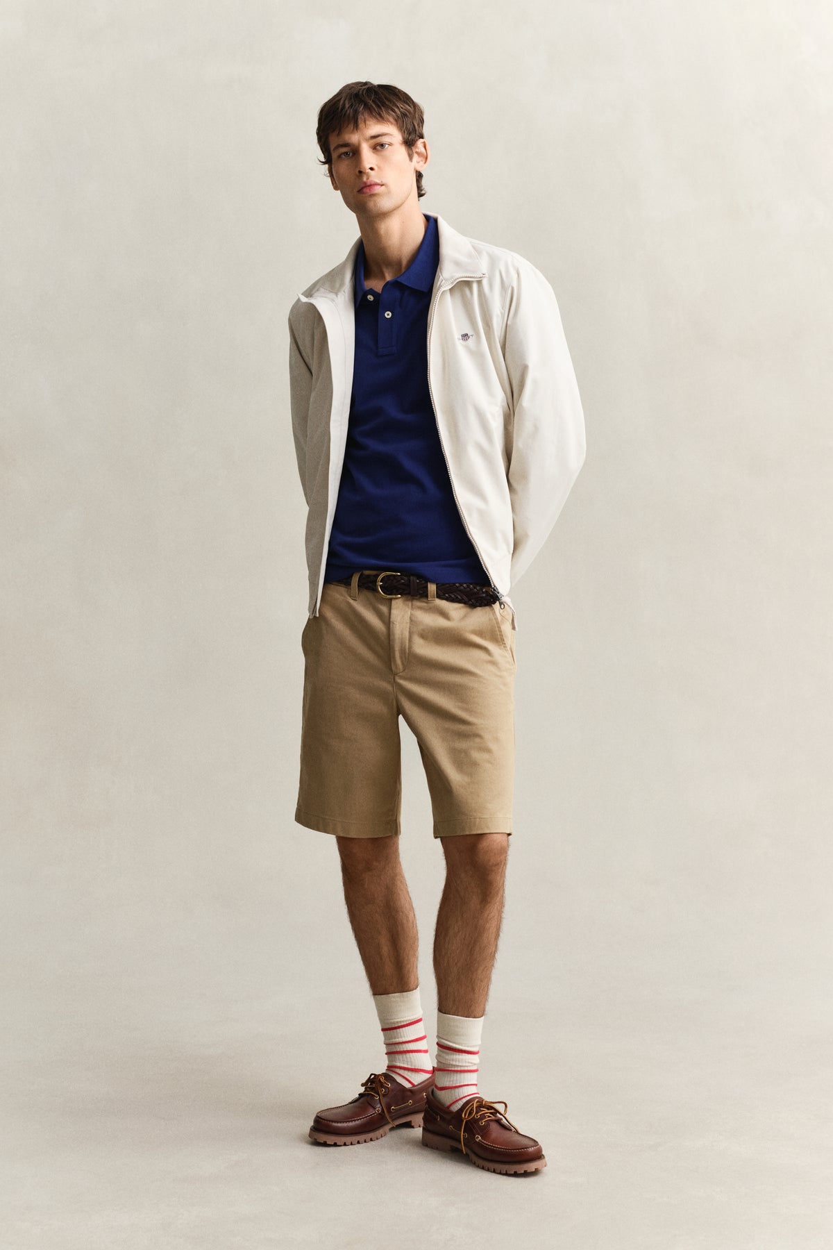 RICH NAVY, Classic Regular Polo Shirt BY GANT AU.