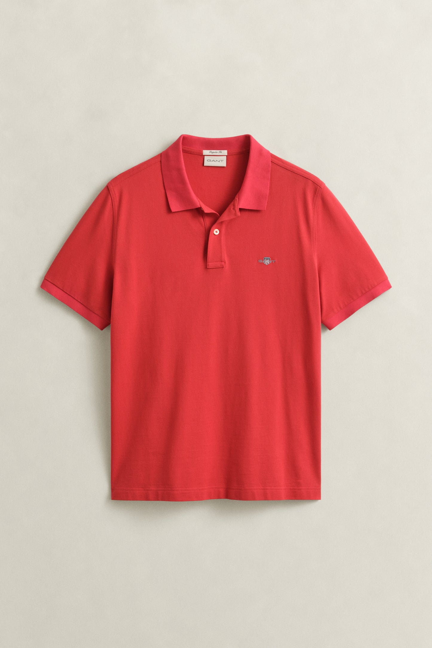 ROSE RED, Classic Regular Polo Shirt, FLAT-LAY BY GANT AU.