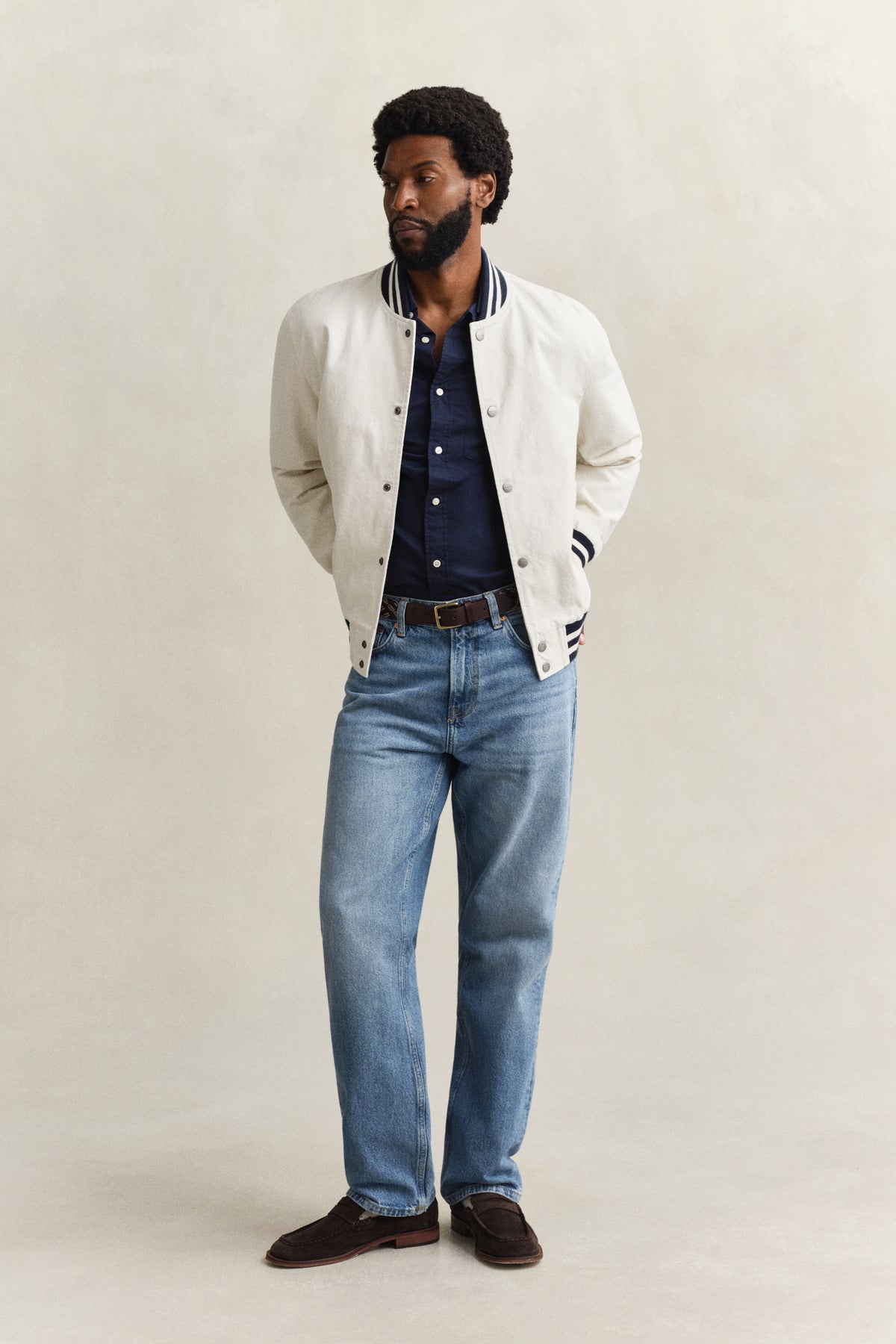 MARINE, REG CLASSIC POPLIN SS SHIRT BY GANT AU.