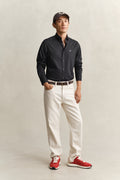 BLACK, SLIM CLASSIC POPLIN SHIRT BY GANT AU.