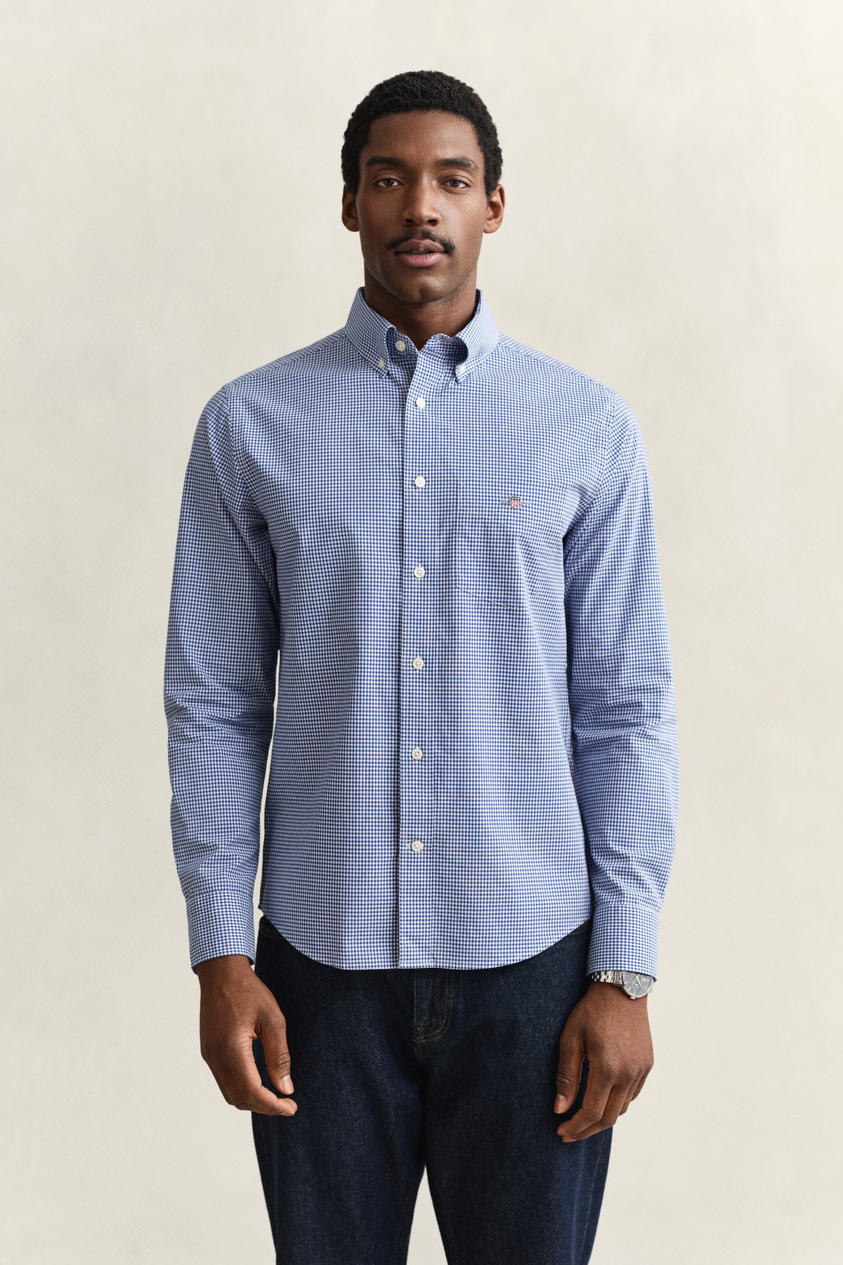 Gingham Classic Poplin Shirt
