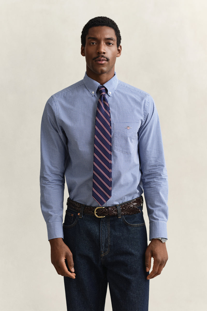 Gingham Classic Poplin Shirt