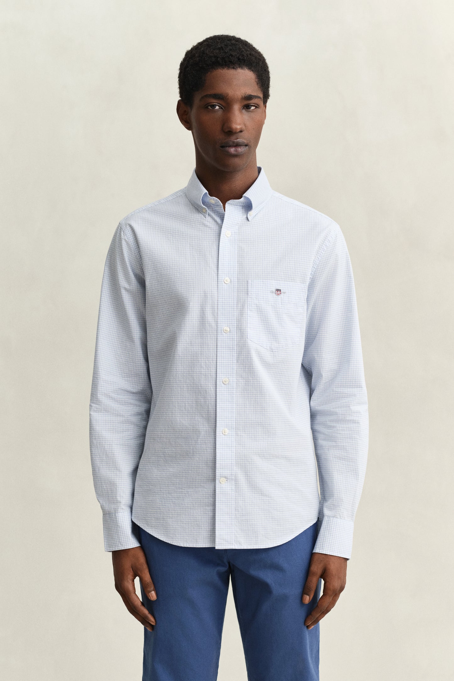 Gingham Classic Poplin Shirt