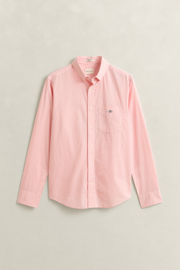 Gingham Classic Poplin Shirt
