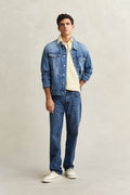 LIGHT MUSTARD YELLOW, REG CLASSIC OXFORD SHIRT BY GANT AU.