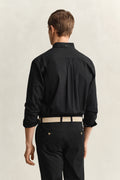 BLACK, REG PINPOINT OXFORD SHIRT, BACK-VIEW BY GANT AU.