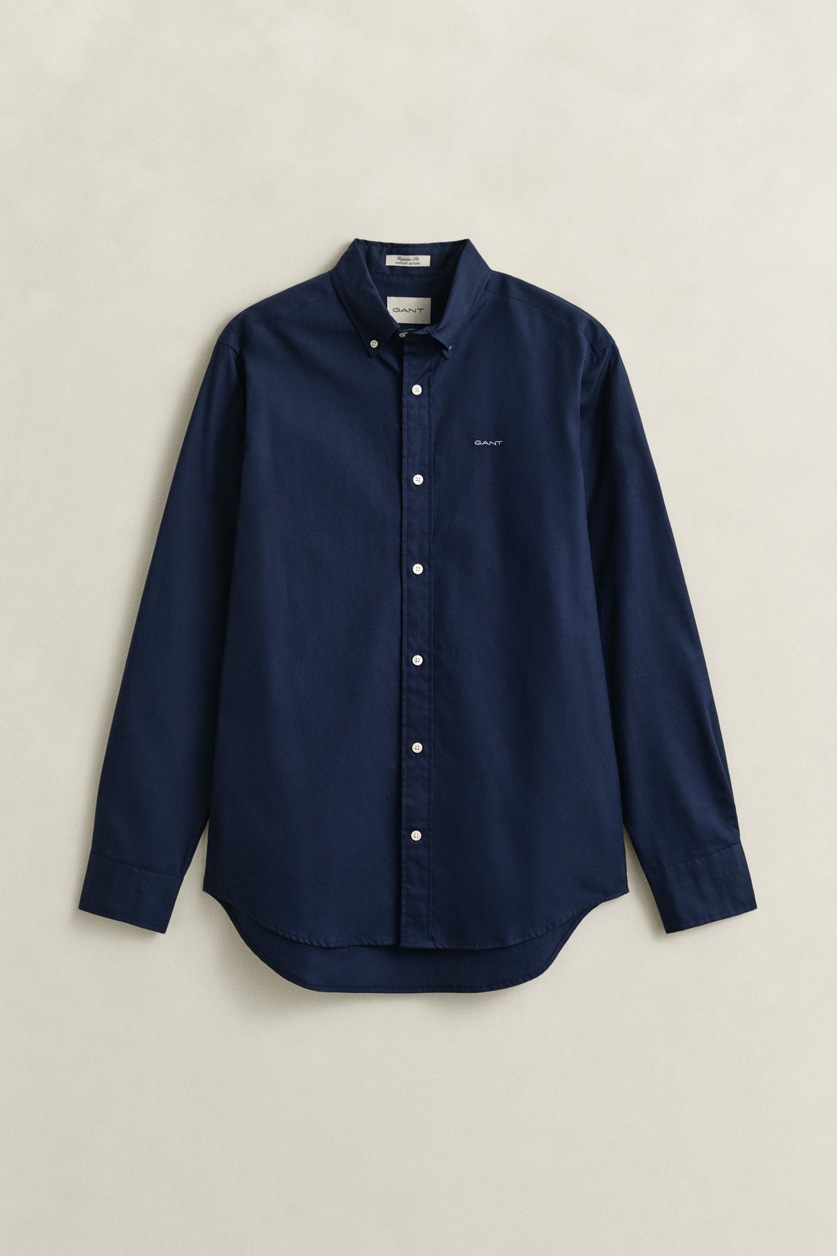 MARINE, REG PINPOINT OXFORD SHIRT, FRONT-VIEW BY GANT AU.