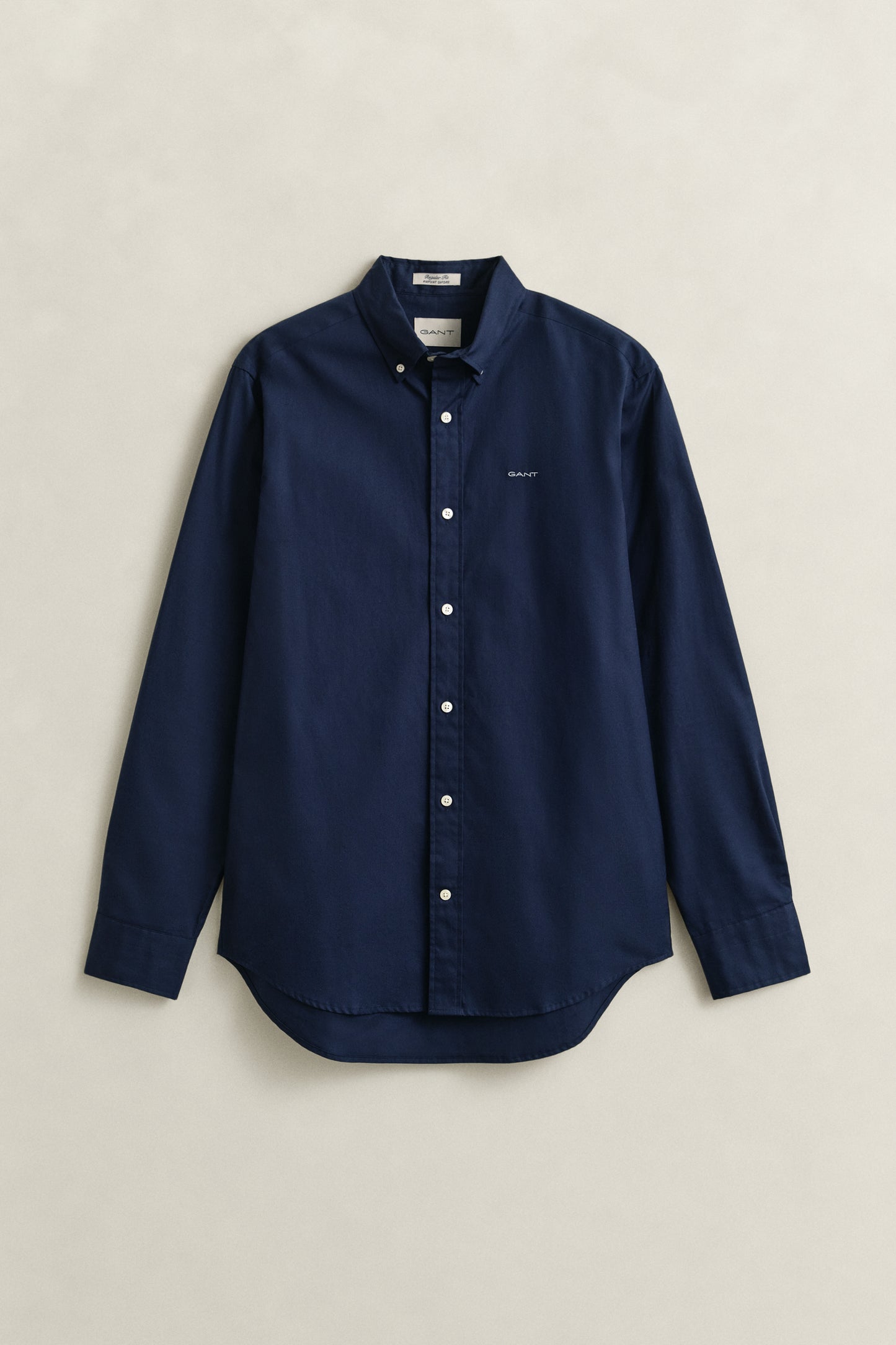MARINE, REG PINPOINT OXFORD SHIRT, FRONT-VIEW BY GANT AU.