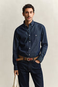 DARK INDIGO, REG INDIGO BD, FRONT-VIEW BY GANT AU.