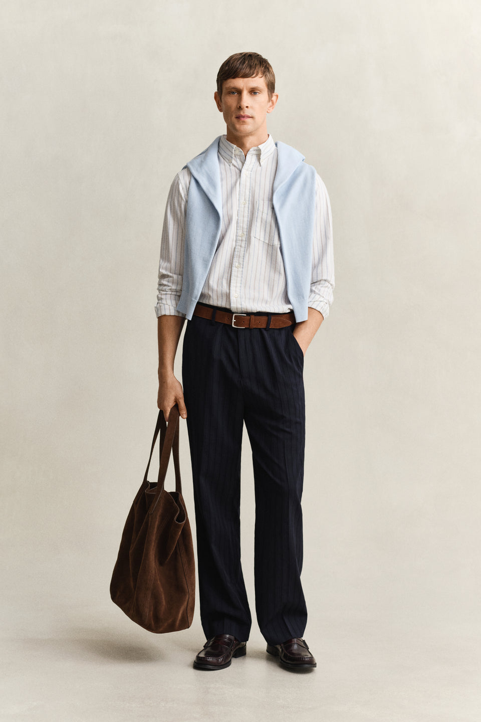Striped Classic Oxford Shirt