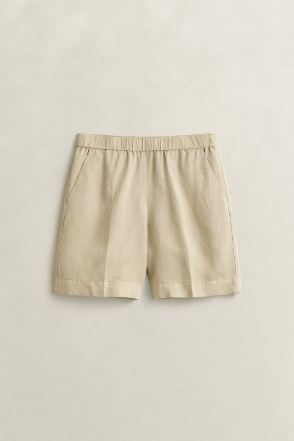 Linen Blend Shorts