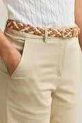 OAT BEIGE, Classic Slim Chinos, CLOSE-UP BY GANT AU.