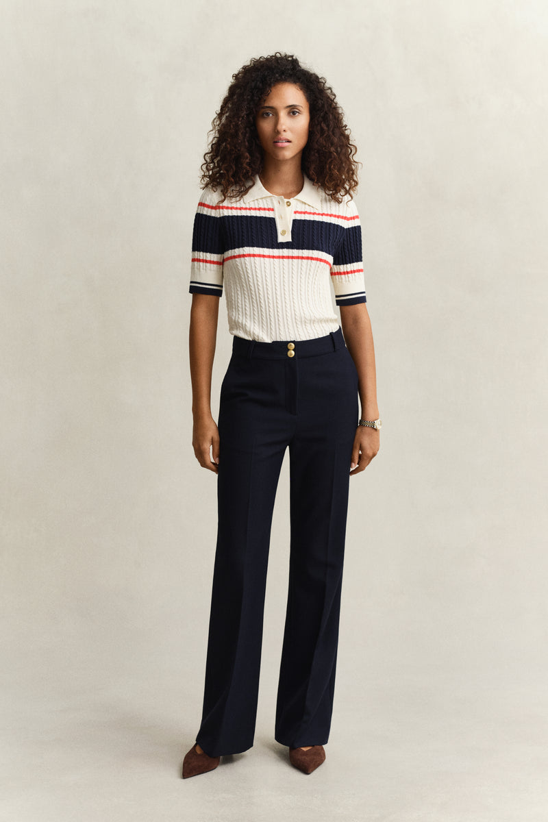 Flared Nautical Pants