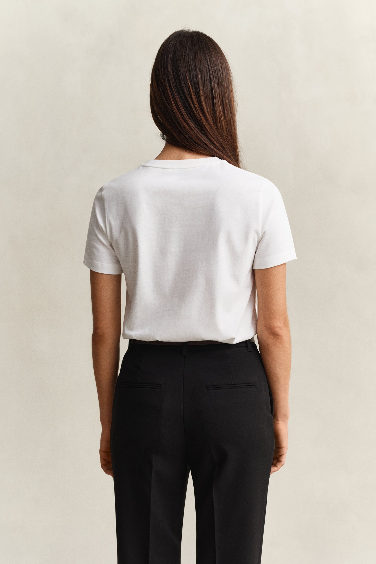 EGGSHELL, ROPE GRAPHIC SS T-SHIRT, BACK-VIEW BY GANT AU.