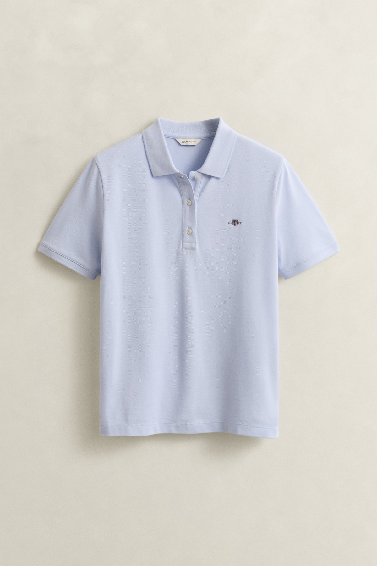 LIGHT BLUE, Regular Polo Shirt, FLAT-LAY BY GANT AU.