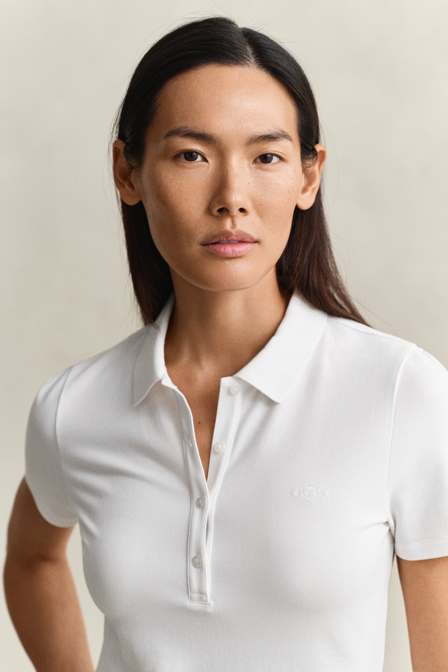 WHITE, Shield Polo Dress, CLOSE-UP BY GANT AU.