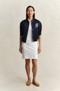 WHITE, Shield Polo Dress BY GANT AU.