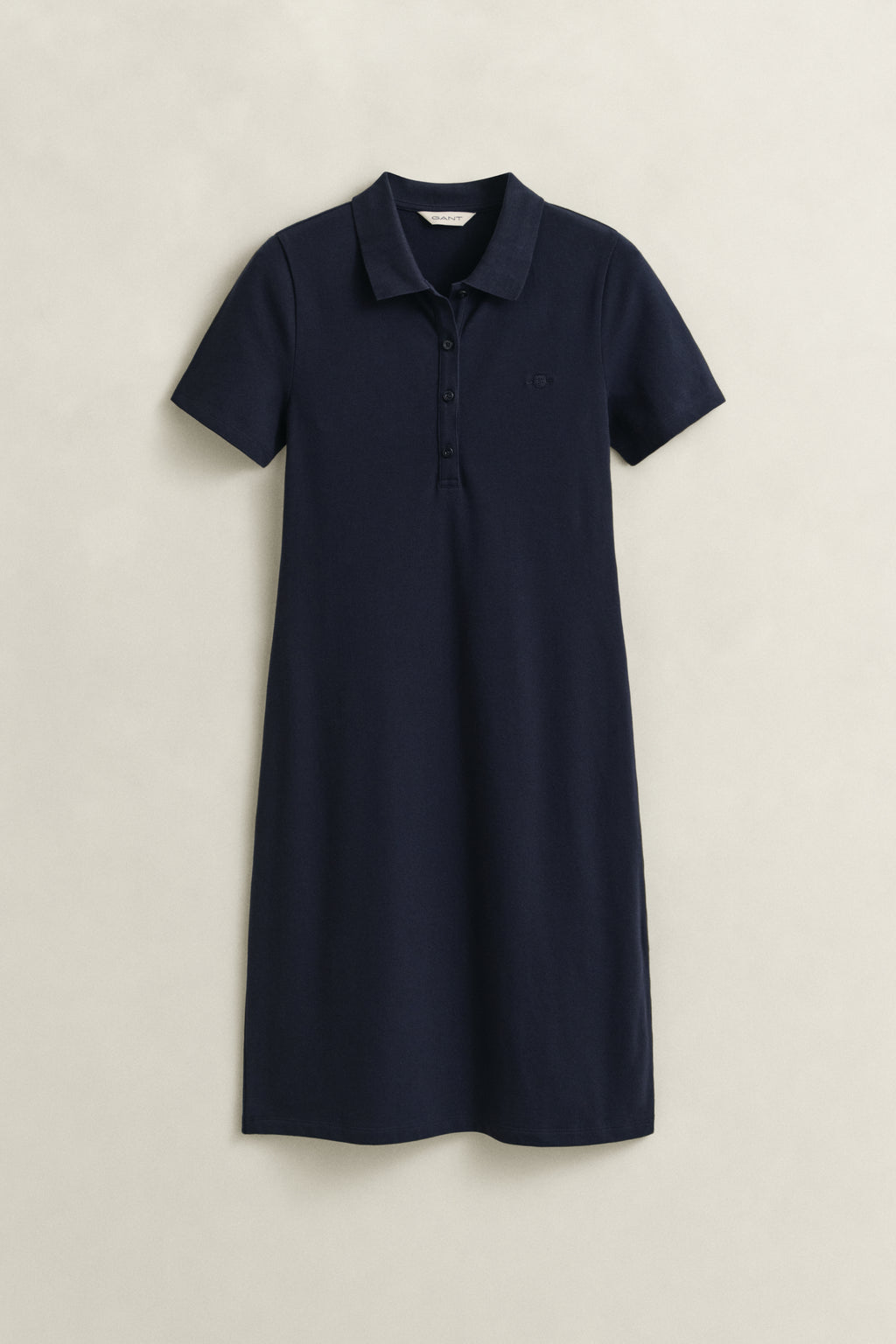 EVENING BLUE, Shield Polo Dress, FLAT-LAY BY GANT AU.