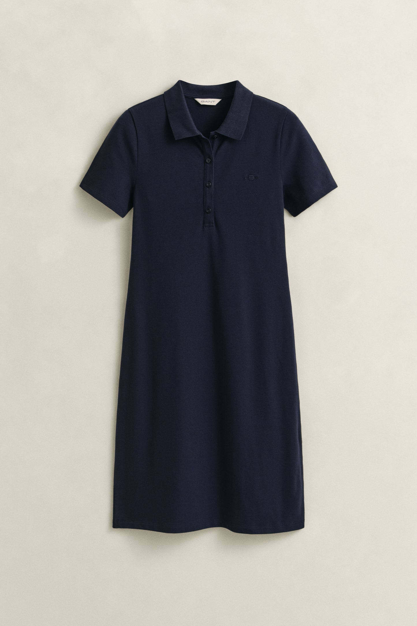 EVENING BLUE, Shield Polo Dress, FLAT-LAY BY GANT AU.