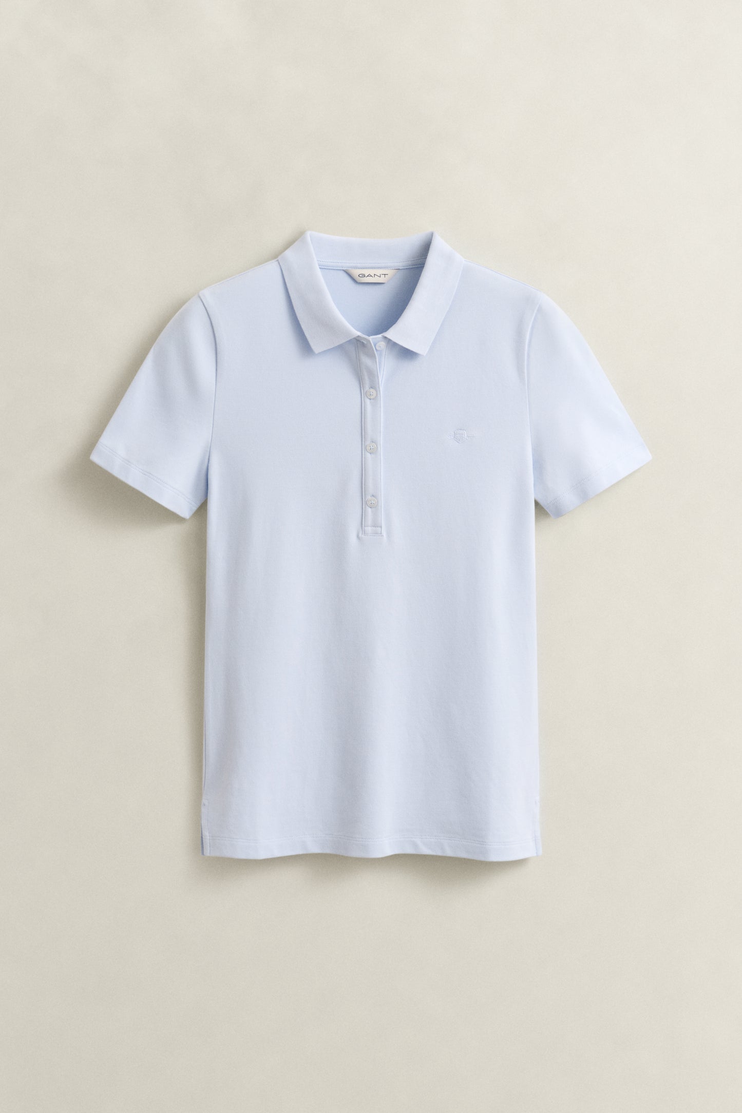 LIGHT BLUE, Slim Polo Shirt, FLAT-LAY BY GANT AU.