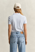 LIGHT BLUE, Slim Polo Shirt, BACK-VIEW BY GANT AU.