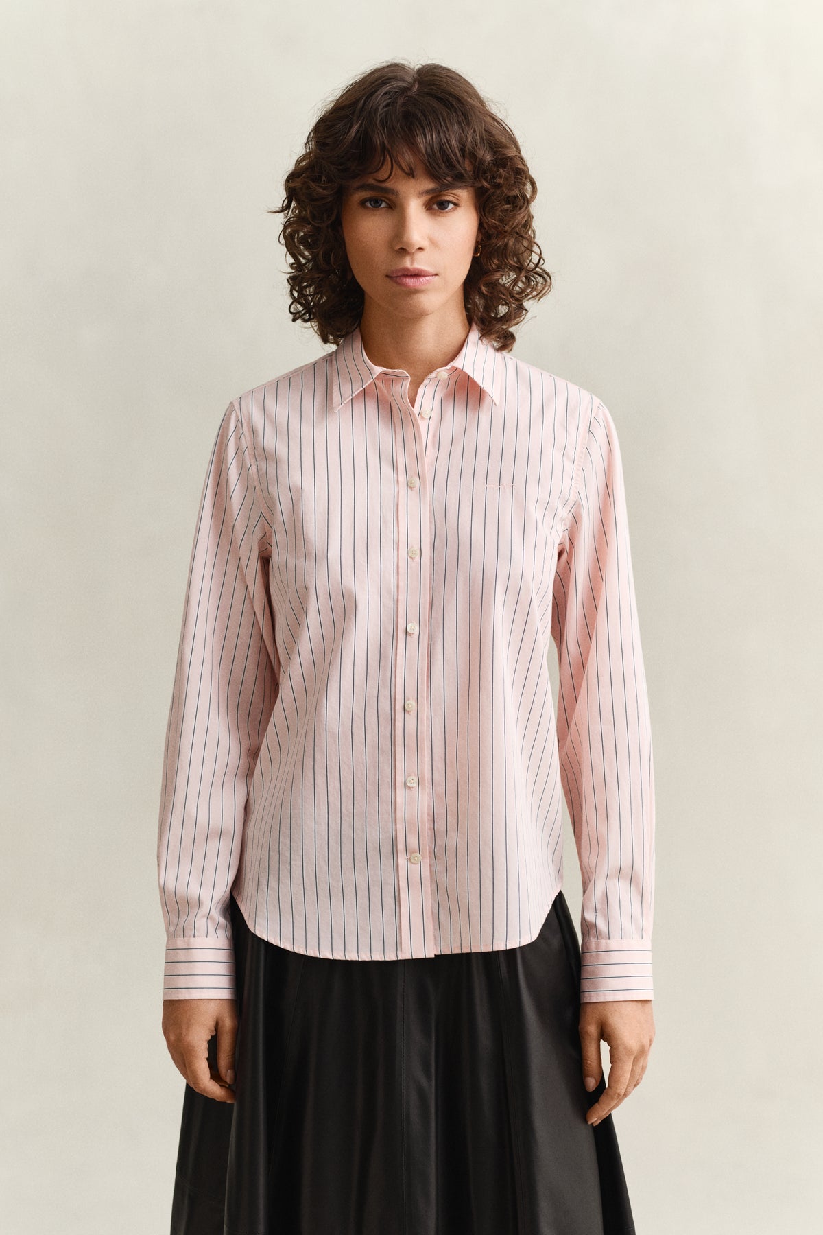 Regular Fit Classic Striped Poplin Shirt