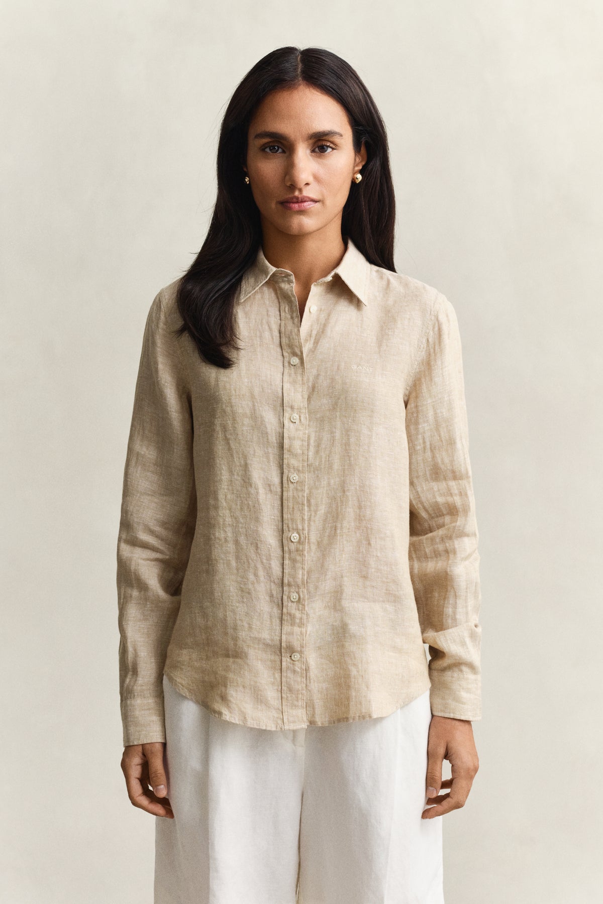 Regular Fit Linen Shirt