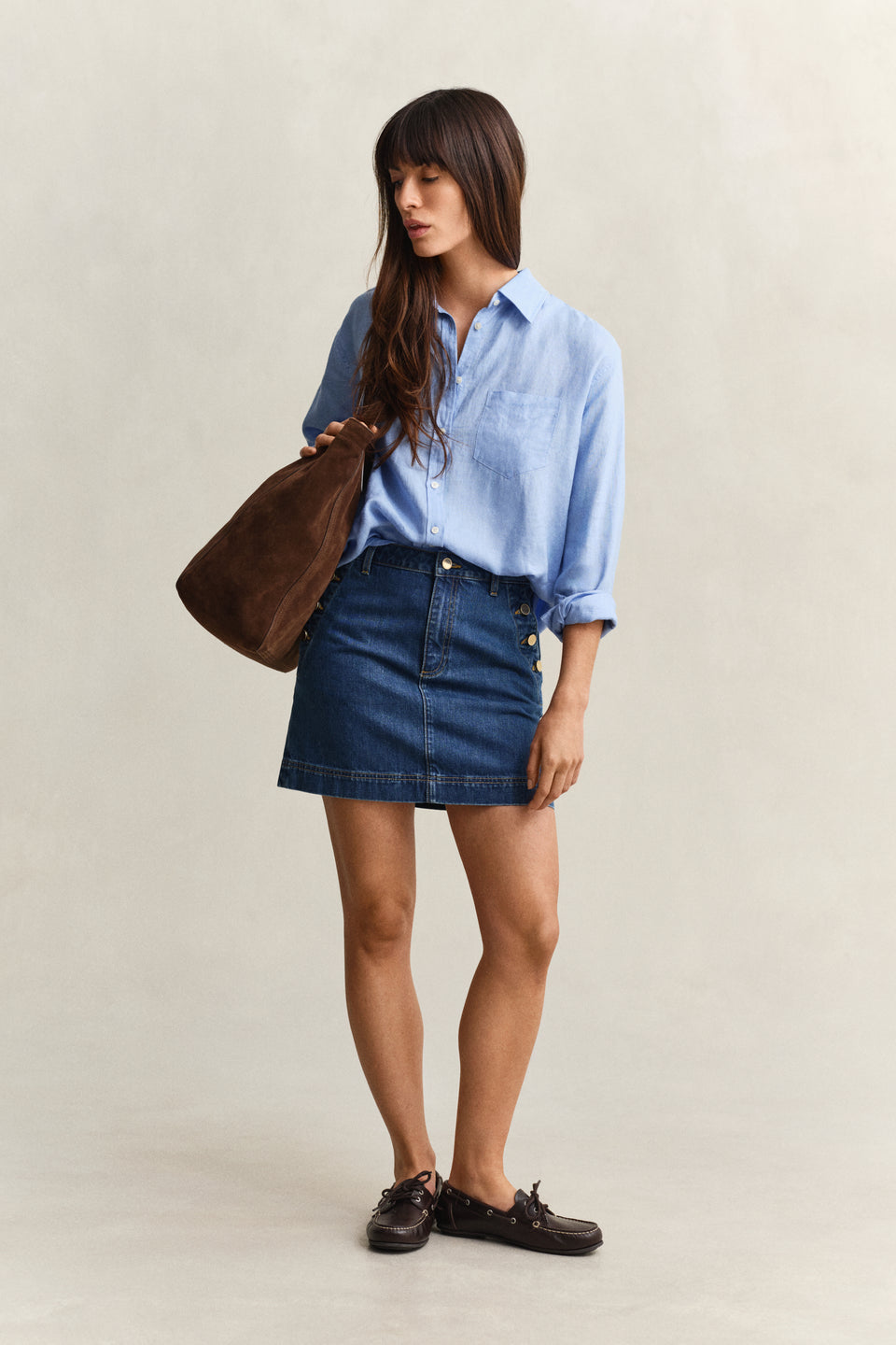 Relaxed Fit Linen Shirt