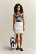 EGGSHELL, CHINO SKIRT BY GANT AU.