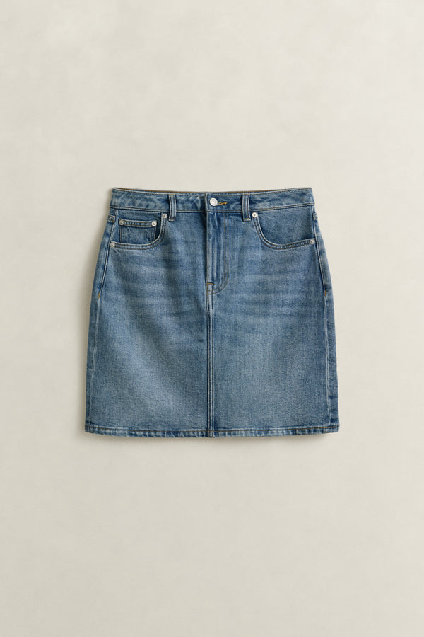 Short Denim Skirt