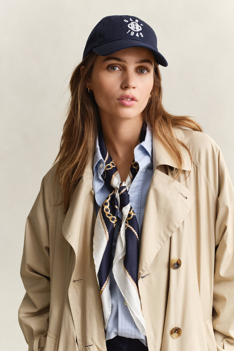 Chain Silk Scarf