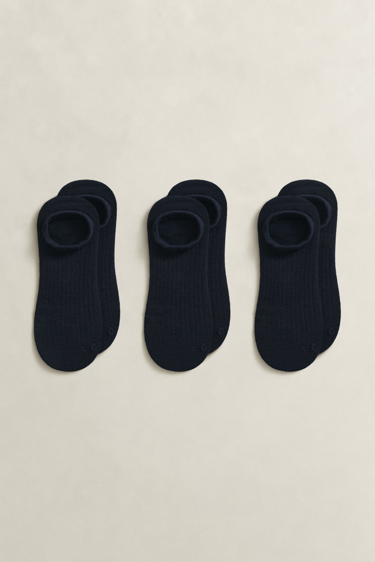 EVENING BLUE, 3-Pack Lyocell Ankle Socks BY GANT AU.