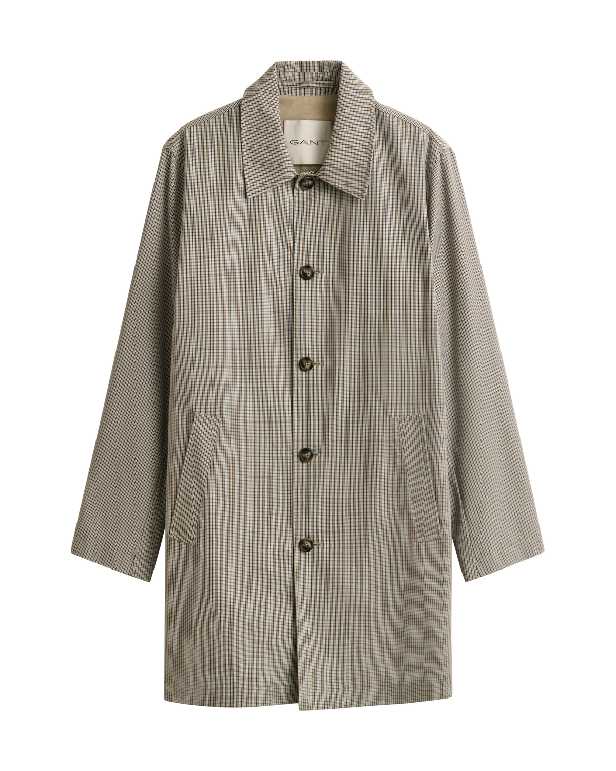 Cotton Blend Car Coat
