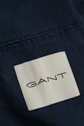 EVENING BLUE, GMNT DYE LINEN BLAZER, CLOSE-UP BY GANT AU.