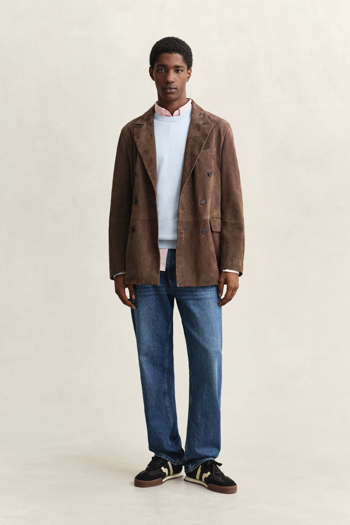 FRESH BLUE, CLASSIC COTTON C-NECK BY GANT AU.